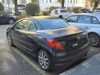 Gebraucht Peugeot 207 CC 2008 Schwarz Cabrio
