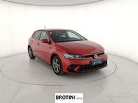 Usata VW Polo R-line 95 CV (69 kW) 2023 Rosso Utilitaria