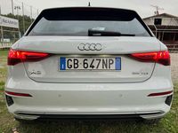 Usata Audi A3 Advanced 150 CV (110 kW) 2020 Bianco Berlina