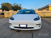 Usata Tesla Model 3 Long Range AWD 366 kW (498 CV) 2020 Bianco Berlina