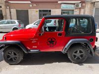 Usata Jeep Wrangler 177 CV (130 kW) 1999 Rosso SUV