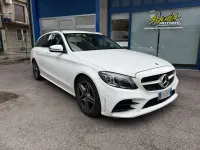 Usata Mercedes C220 Premium 194 CV (142 kW) 2018 Bianco Station wagon