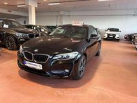 Usata BMW 218 Sport Line 136 CV (100 kW) 2017 Nero Coupé