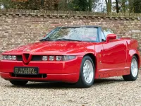 Usata Alfa Romeo SZ/RZ 210 CV (154 kW) 1995 Rosso Cabrio