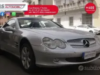 Begagnad Mercedes SL500 306 HK (225 kW) 2002 Silver Cab