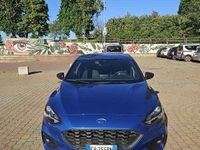 Usata Ford Focus ST-Line X 120 CV (88 kW) 2019 Blu/azzurro Berlina