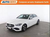 Usata Mercedes C200 Advanced 163 CV (119 kW) 2024 Bianco Berlina