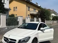 Usata Mercedes CLA200 Business 136 CV (100 kW) 2015 Bianco Coupé