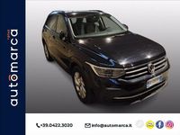 Usata VW Tiguan Life 150 CV (110 kW) 2021 Nero SUV