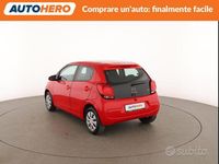 Usata Citroën C1 72 CV (52 kW) 2018 Rosso Utilitaria