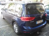 Usata VW Touran Business 150 CV (110 kW) 2018 Blu Monovolume