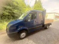 Usata VW Crafter 136 CV (100 kW) 2014 Blu/azzurro Furgone