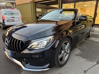 Usata Mercedes C180 Premium Plus 179 CV (131 kW) 2018 Nero Cabrio