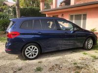 Usata BMW 218 Gran Tourer 150 CV (110 kW) 2019 Blu/azzurro Monovolume