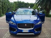 Usata Jaguar F-Pace First Edition 300 CV (220 kW) 2017 Blu SUV