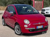 Usata Fiat 500 69 CV (50 kW) 2009 Rosso Cabrio