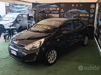 Usata Kia Rio EX 75 CV (55 kW) 2013 Nero Berlina