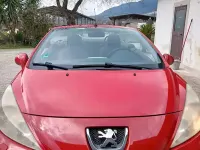 Usata Peugeot 207 CC 112 CV (82 kW) 2009 Rosso Cabrio