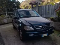 Usata Mercedes ML270 163 CV (119 kW) 2002 Blu SUV