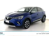 Usata Renault Captur Techno 91 CV (66 kW) 2024 Blu tetto grigio chiaro SUV