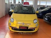 Usata Fiat 500 Lounge 69 CV (50 kW) 2011 Giallo Cabrio