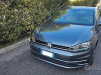 Usata VW Golf VII Highline 125 CV (91 kW) 2018 Grigio Berlina