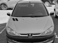 Usata Peugeot 206 60 CV (44 kW) 1999 Grigio Utilitaria
