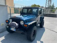 Usata Jeep Wrangler 177 CV (130 kW) 2001 Blu SUV