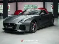 Usata Jaguar F-Type SVR 575 CV (422 kW) 2017 Grigio Cabrio