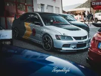 Usata Mitsubishi Lancer 400 CV (294 kW) 2006 Argento Station wagon