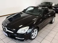 Usata Mercedes SLK200 184 CV (135 kW) 2012 Nero Cabrio
