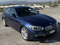 Usata BMW 116 116 CV (85 kW) 2017 Blu Utilitaria
