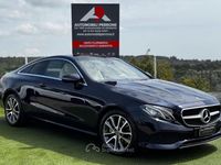 Usata Mercedes E220 194 CV (142 kW) 2018 Blu Coupé