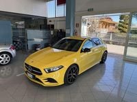 Usata Mercedes A180 Premium 116 CV (85 kW) 2021 Giallo Berlina