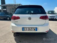 Usata VW Golf VII GTD 184 CV (135 kW) 2014 Bianco Berlina