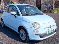 Usata Fiat 500 75 CV (55 kW) 2009 Blu Cabrio