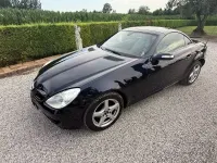 Usata Mercedes SLK280 231 CV (169 kW) 2005 Blu Cabrio