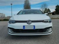 Usata VW Golf VIII Life 131 CV (96 kW) 2022 Bianco Berlina