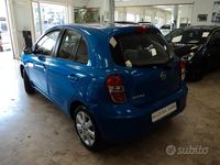 Usata Nissan Micra Acenta 80 CV (58 kW) 2011 Blu Utilitaria