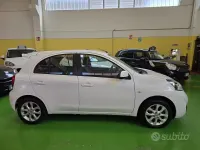 Usata Nissan Micra Visia 80 CV (58 kW) 2013 Bianco Utilitaria