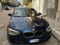 Usata BMW 120 2011 Blu Utilitaria