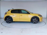 Usata Peugeot 208 GT-line 100 CV (73 kW) 2020 Giallo Utilitaria