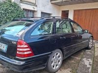 Usata Mercedes C220 Elegance 150 CV (110 kW) 2006 Nero Station wagon