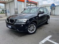 Usata BMW X3 Efficient Dynamics 184 CV (135 kW) 2012 Nero SUV