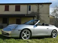 Usata Porsche 996 320 CV (235 kW) 2002 Argento Cabrio