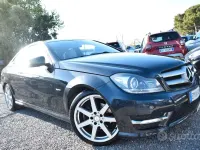 Usata Mercedes C220 Avantgarde 170 CV (125 kW) 2013 Grigio Coupé