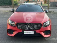 Usata Mercedes E220 194 CV (142 kW) 2019 Rosso Coupé