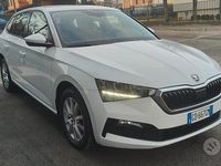 Usata Skoda Scala Ambition 110 CV (80 kW) 2020 Bianco Utilitaria