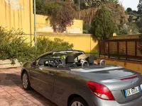 Usata Peugeot 207 CC 109 CV (80 kW) 2007 Marrone Cabrio