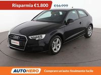 Usado Audi A3 150 CV (110 kW) 2017 Negro Berlina